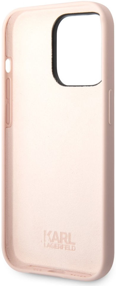 Karl Lagerfeld Apple iPhone 14 Pro Max Hoesje Siliconen Choupette afbeelding 6