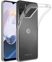 Motorola Moto E22/E22i Hoesje Dun TPU Back Cover Transparant