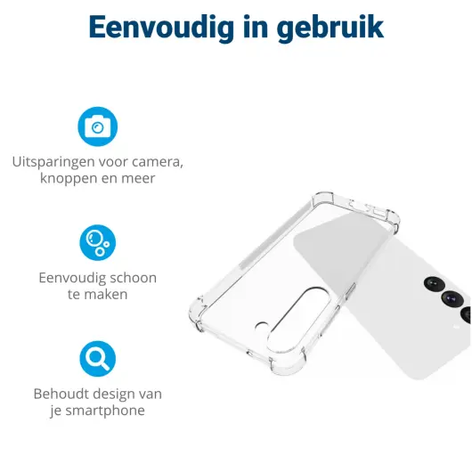 Samsung Galaxy S23 Plus Hoesje Schokbestendig en Dun TPU Transparant afbeelding 6