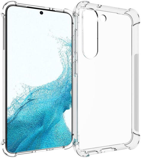 Samsung Galaxy S23 Plus Hoesje Schokbestendig en Dun TPU Transparant afbeelding 11