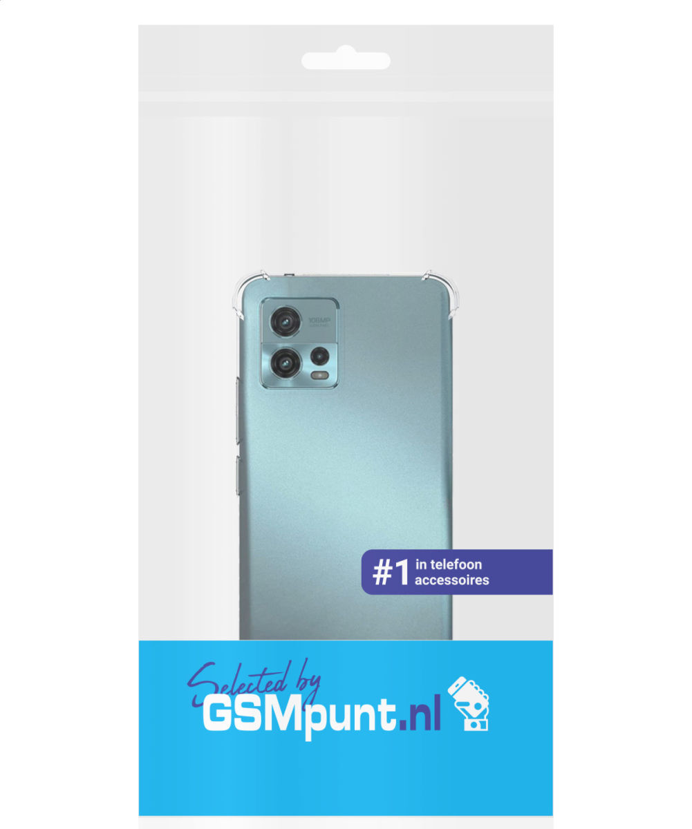 Motorola Moto G72 Hoesje Schokbestendig en Dun TPU Transparant afbeelding 10