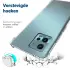 Motorola Moto G72 Hoesje Schokbestendig en Dun TPU Transparant afbeelding 2