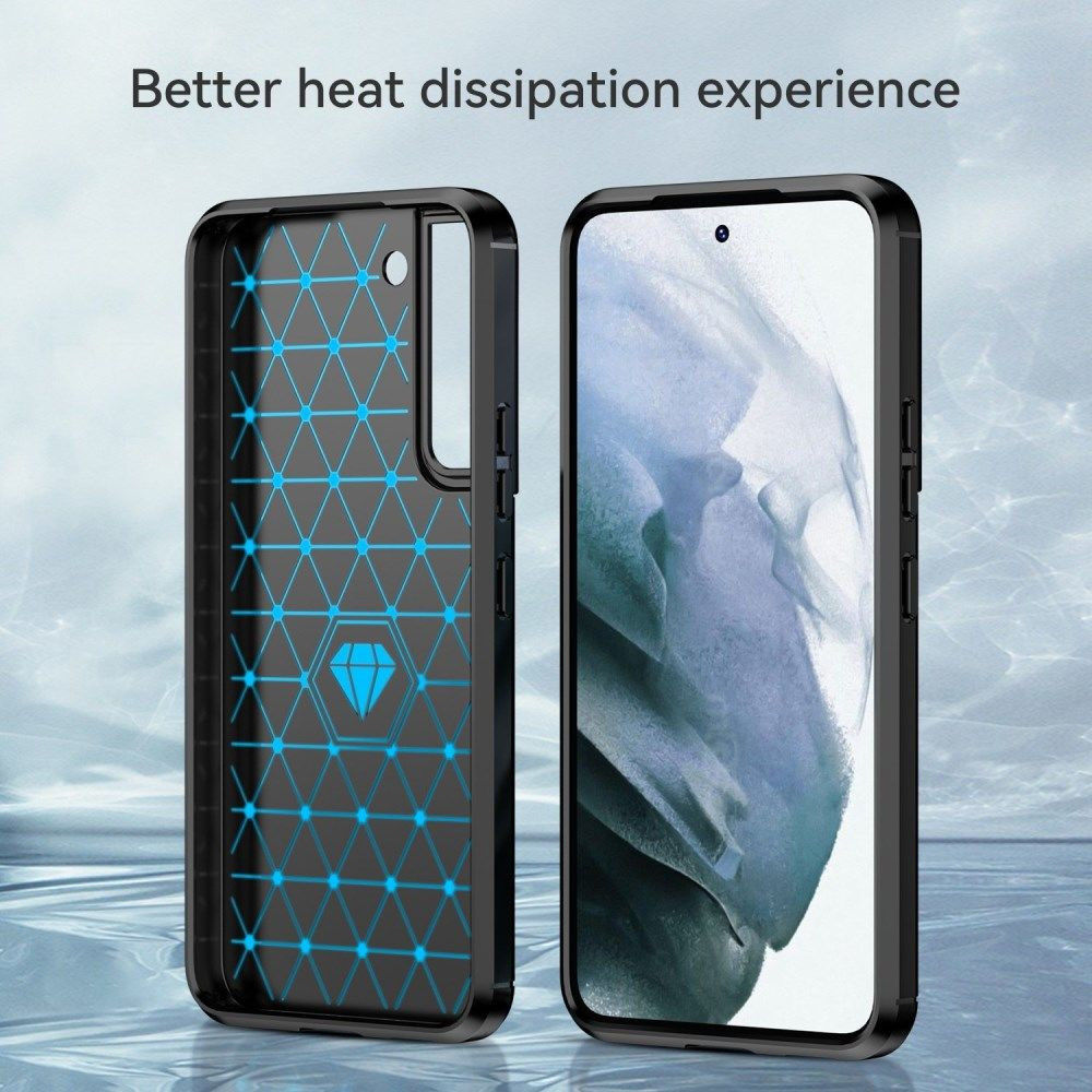 Samsung Galaxy S23 Plus Hoesje Geborsteld TPU Back Cover Zwart afbeelding 8