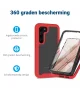 Samsung Galaxy S23 Hoesje Full Protect 360° Cover Hybride Rood