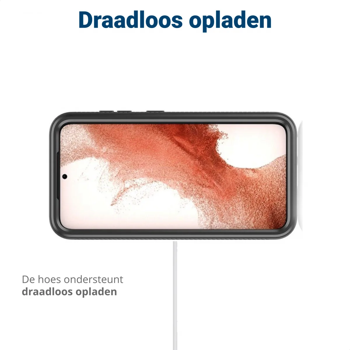 Samsung Galaxy S23 Plus Hoesje Full Protect 360° Cover Hybride Zwart afbeelding 6