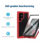 Samsung Galaxy S23 Ultra Hoesje Full Protect 360° Cover Hybride Rood