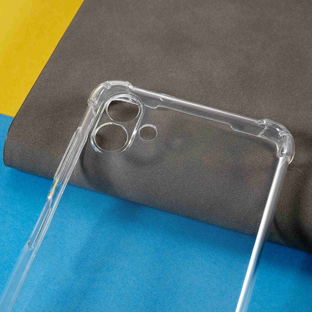 Samsung Galaxy A04 Hoesje met Koord Schokbestendig TPU Transparant afbeelding 12