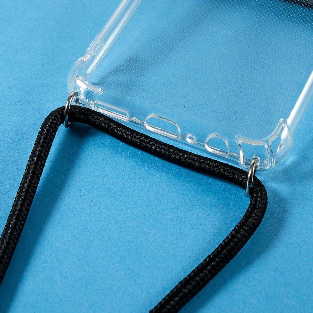 Xiaomi 12T / 12T Pro Hoesje met Koord Schokbestendig TPU Transparant afbeelding 6