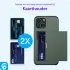 Samsung Galaxy S23 Hoesje met Slider Kaarthouder Back Cover Groen afbeelding 8