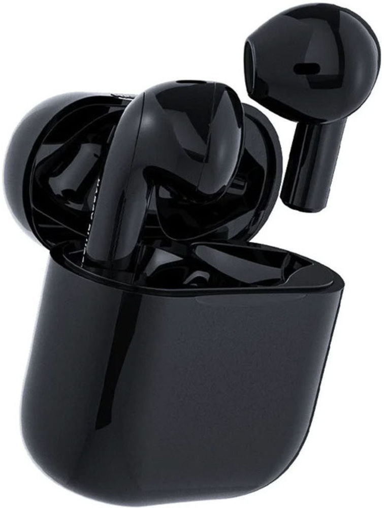 Happy Plugs Joy Bluetooth 5.2 Headset Draadloze Oordopjes Zwart afbeelding 4