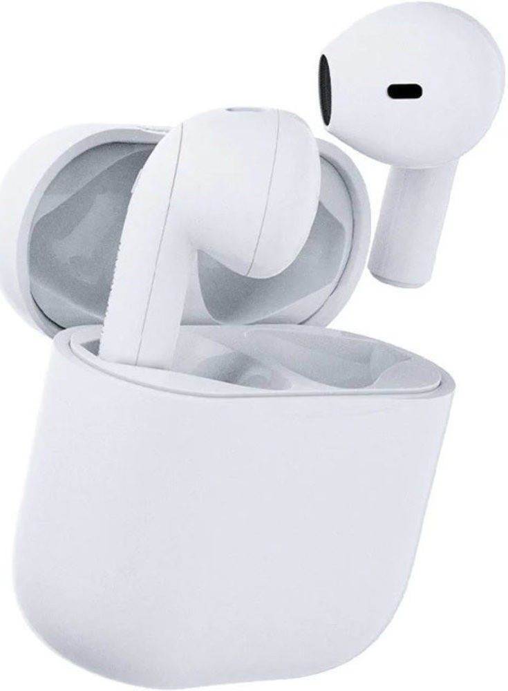 Happy Plugs Joy Bluetooth 5.2 Headset Draadloze Oordopjes Wit afbeelding 5