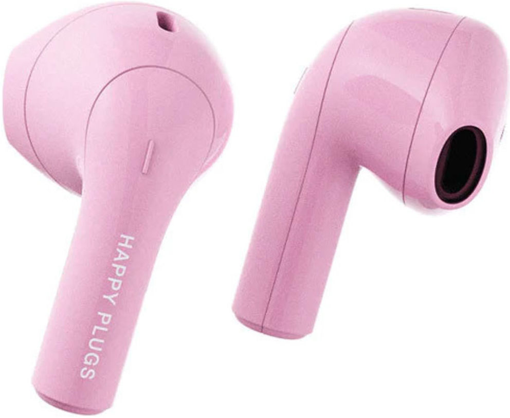 Happy Plugs Joy Bluetooth 5.2 Headset Draadloze Oordopjes Roze afbeelding 4