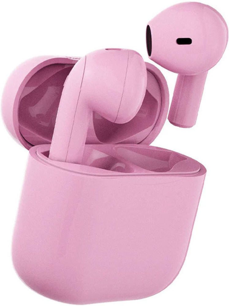 Happy Plugs Joy Bluetooth 5.2 Headset Draadloze Oordopjes Roze afbeelding 8