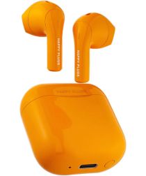 Happy Plugs Joy Bluetooth 5.2 Headset Draadloze Oordopjes Oranje