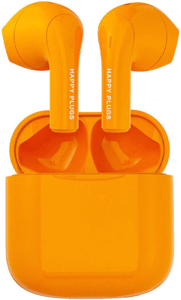 Happy Plugs Joy Bluetooth 5.2 Headset Draadloze Oordopjes Oranje afbeelding 2