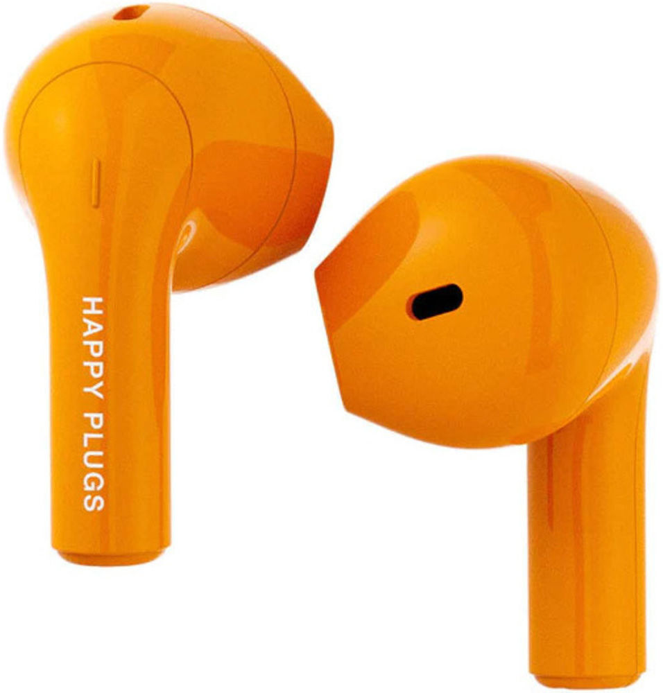 Happy Plugs Joy Bluetooth 5.2 Headset Draadloze Oordopjes Oranje afbeelding 3