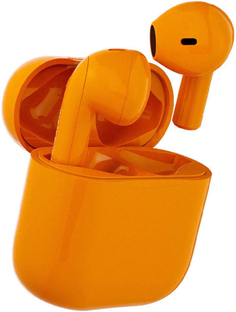 Happy Plugs Joy Bluetooth 5.2 Headset Draadloze Oordopjes Oranje afbeelding 7