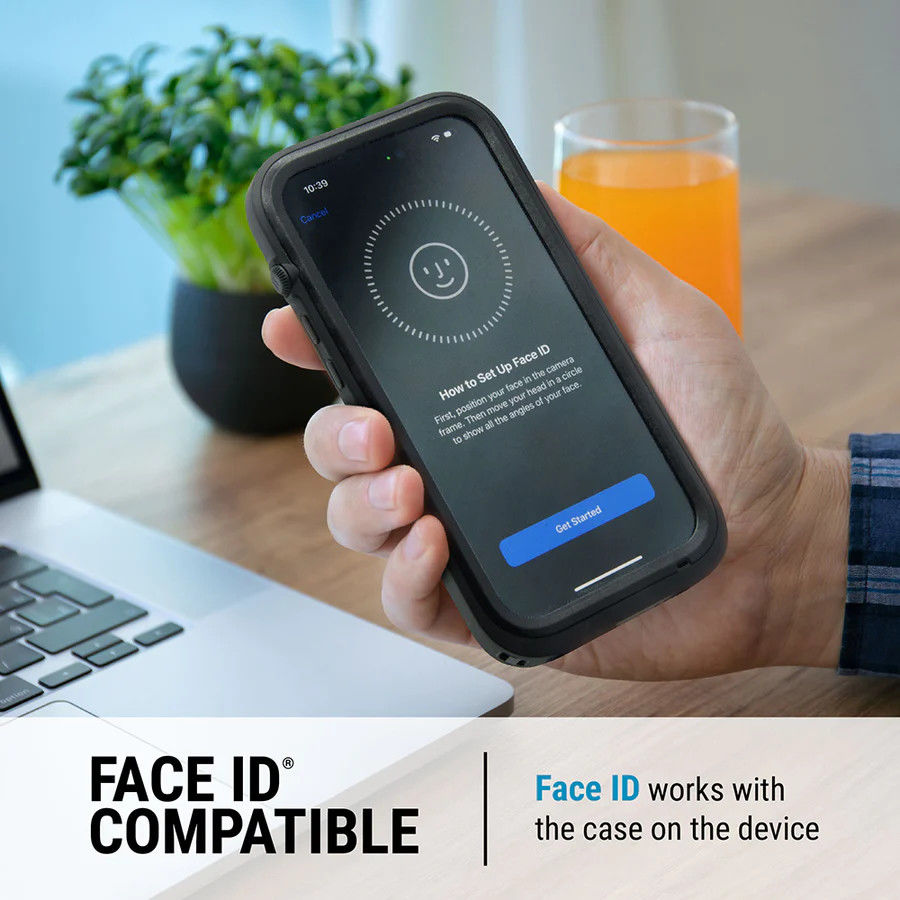Catalyst Total Protection iPhone 14 Pro Hoesje IP68 Waterdicht Zwart afbeelding 4