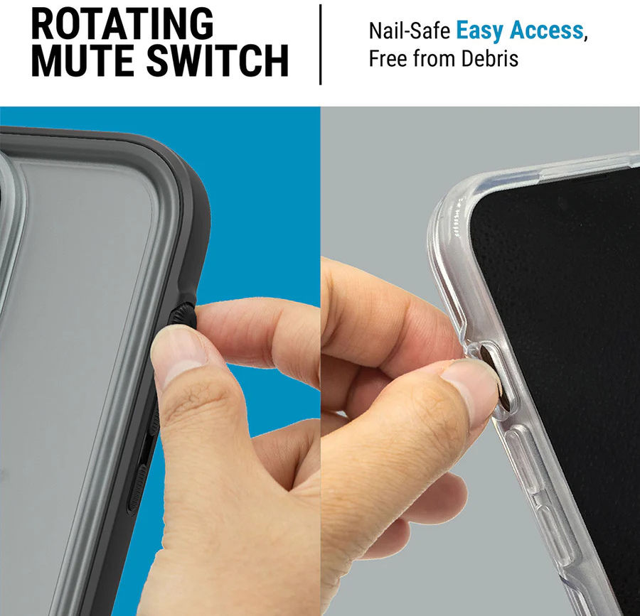 Catalyst Total Protection iPhone 14 Pro Hoesje IP68 Waterdicht Zwart afbeelding 6