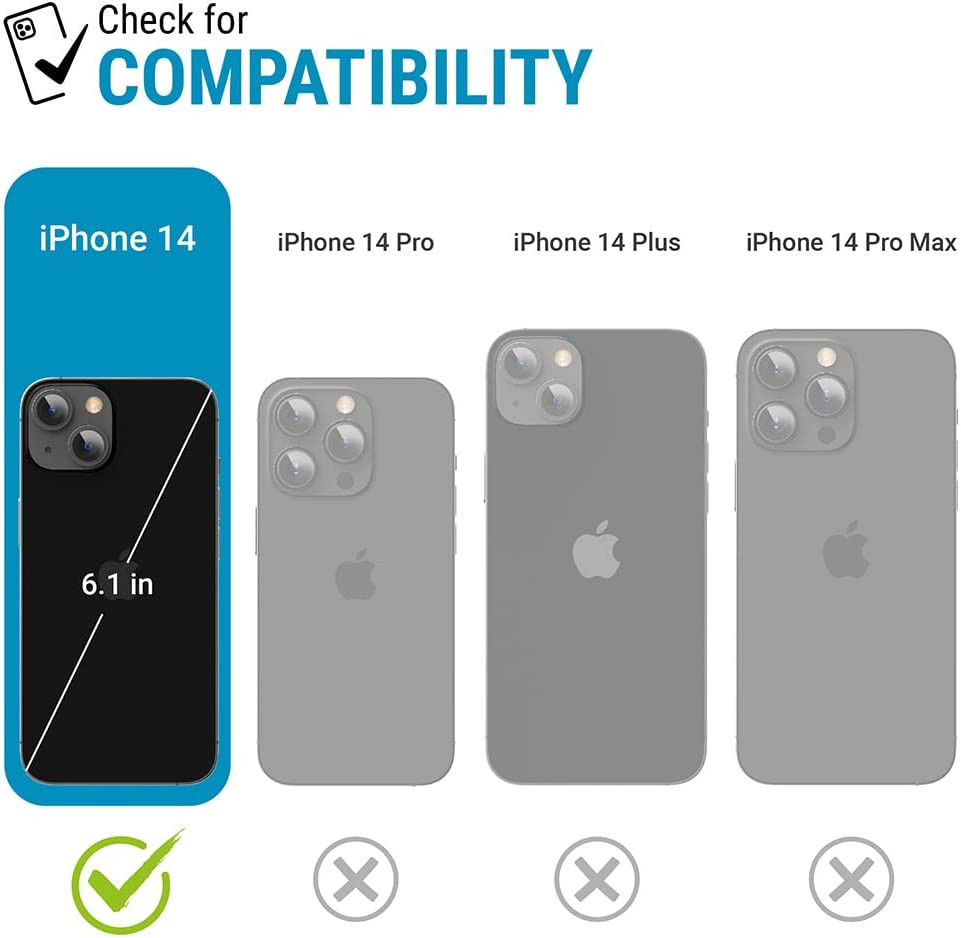 Catalyst Influence Case Apple iPhone 14 Hoesje Back Cover Transparant afbeelding 7