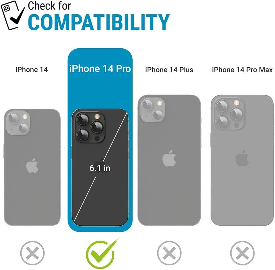 Catalyst Influence Case Apple iPhone 14 Pro Max Hoesje Zwart afbeelding 7