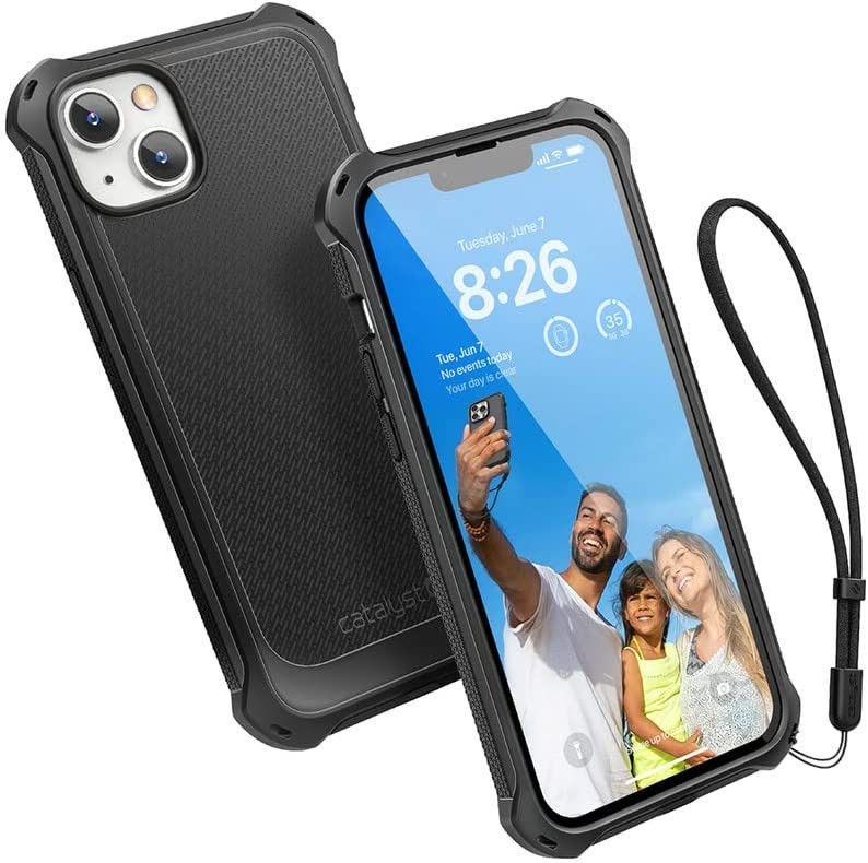 Catalyst Crux Apple iPhone 14 Pro Hoesje MagSafe Back Cover Zwart afbeelding 1