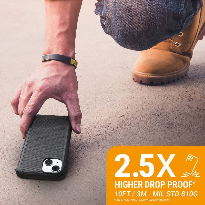 Catalyst Crux Apple iPhone 14 Pro Hoesje MagSafe Back Cover Zwart afbeelding 2