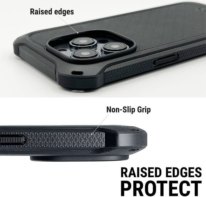 Catalyst Crux Apple iPhone 14 Pro Hoesje MagSafe Back Cover Zwart afbeelding 5