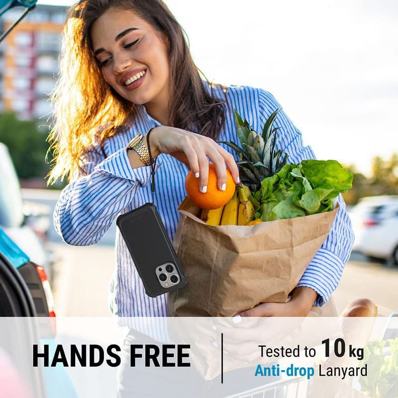 Catalyst Crux Apple iPhone 14 Pro Hoesje MagSafe Back Cover Zwart afbeelding 8