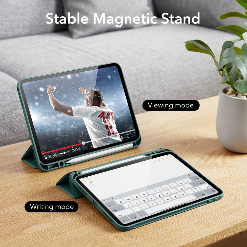 ESR Rebound Pencil Book Case Apple iPad 10.9 2022 Hoes Groen afbeelding 6