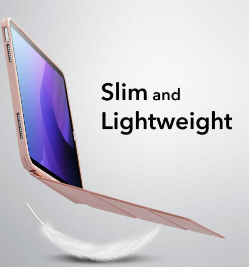 ESR Ascend Hybrid Apple iPad 11 (2025) / 10.9 (2022) Hoes Tri-Fold Roze Goud afbeelding 8