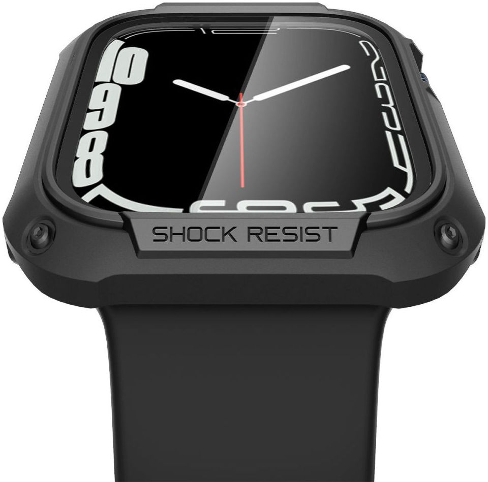 Spigen Tough Armor Pro - Apple Watch 7/8/9 45MM Case - Full Protect - Zwart afbeelding 15