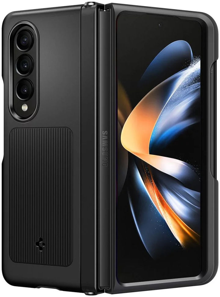 Spigen Neo Hybrid S Pen Edition Samsung Galaxy Z Fold 4 Hoesje Zwart afbeelding 3