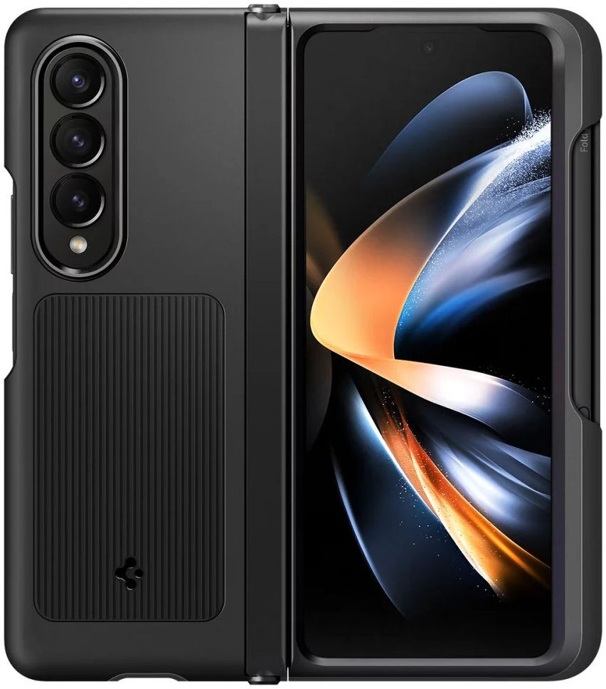 Spigen Neo Hybrid S Pen Edition Samsung Galaxy Z Fold 4 Hoesje Zwart afbeelding 12
