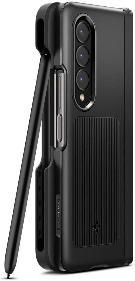 Spigen Neo Hybrid S Pen Edition Samsung Galaxy Z Fold 4 Hoesje Zwart afbeelding 2