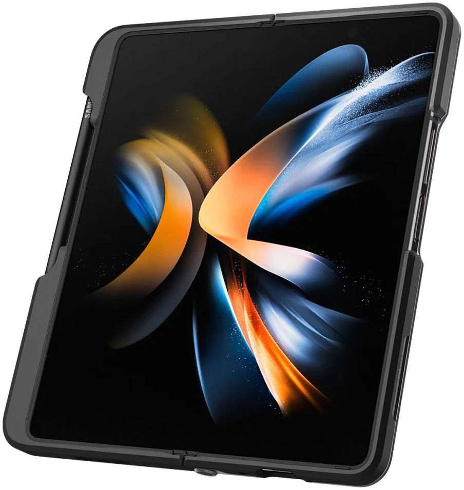 Spigen Neo Hybrid S Pen Edition Samsung Galaxy Z Fold 4 Hoesje Zwart afbeelding 7