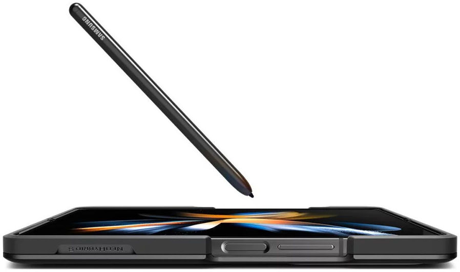 Spigen Neo Hybrid S Pen Edition Samsung Galaxy Z Fold 4 Hoesje Zwart afbeelding 9