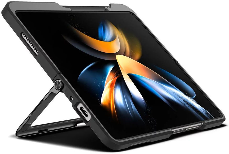 Spigen Neo Hybrid S Pen Edition Samsung Galaxy Z Fold 4 Hoesje Zwart afbeelding 10