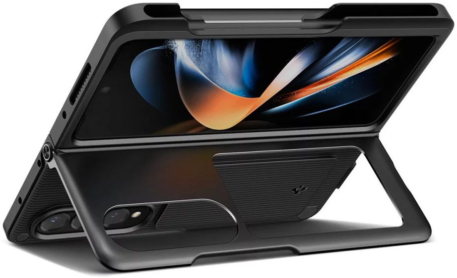 Spigen Neo Hybrid S Pen Edition Samsung Galaxy Z Fold 4 Hoesje Zwart afbeelding 4