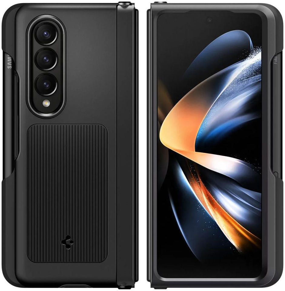 Spigen Neo Hybrid S Pen Edition Samsung Galaxy Z Fold 4 Hoesje Zwart afbeelding 11