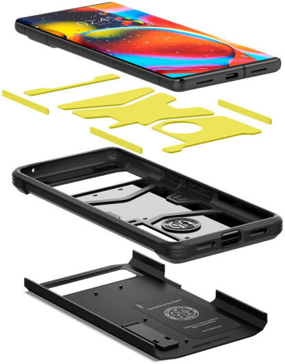 Spigen Tough Armor Google Pixel 7 Pro Hoesje Back Cover Zwart afbeelding 12