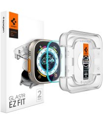 Spigen EZ Fit Apple Watch Ultra/Ultra 2 Screen Protector Glas 2-Pack