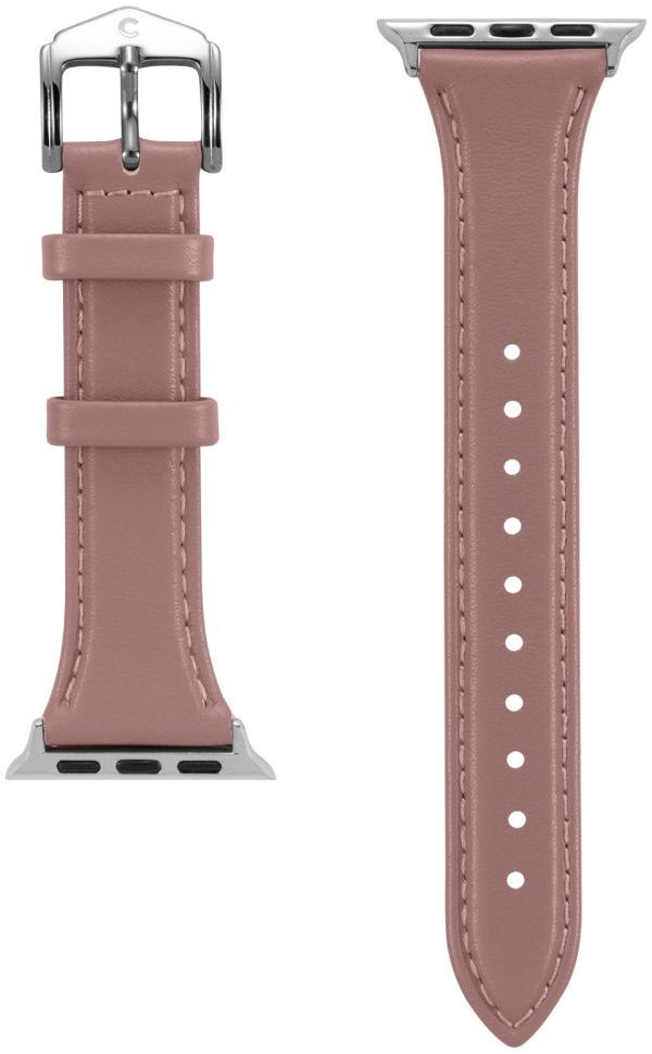 Spigen Cyrill Kajuk Apple Watch 4-10/SE 40/41/42MM Bandje Echt Leer Roze afbeelding 3