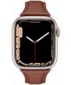 Spigen - Cyrill Kajuk Apple Watch Bandje - 4-9/SE 38MM/40MM/41MM Echt Leer Bruin