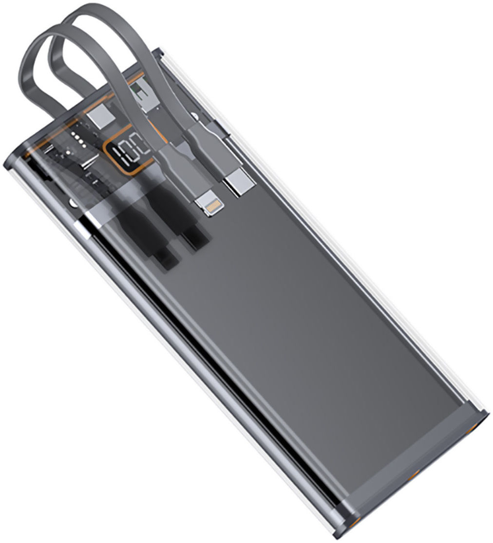 4smarts Powerbank 10.000 mAh Power Delivery Quick Charge 22.5W Grijs afbeelding 2
