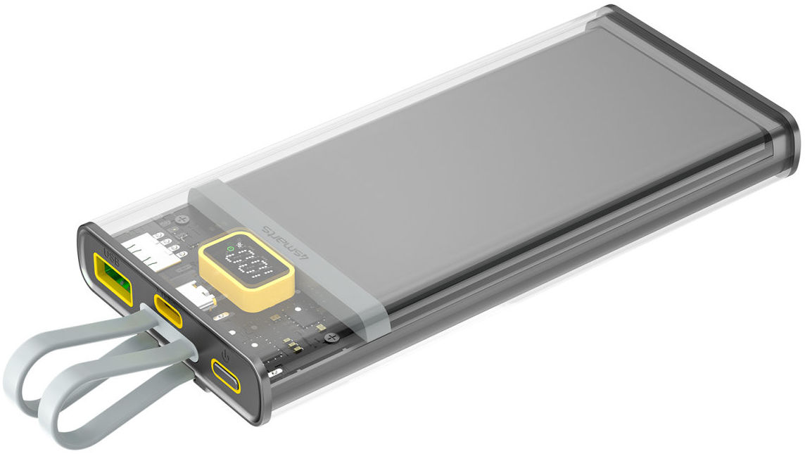 4smarts Powerbank 10.000 mAh Power Delivery Quick Charge 22.5W Grijs afbeelding 9