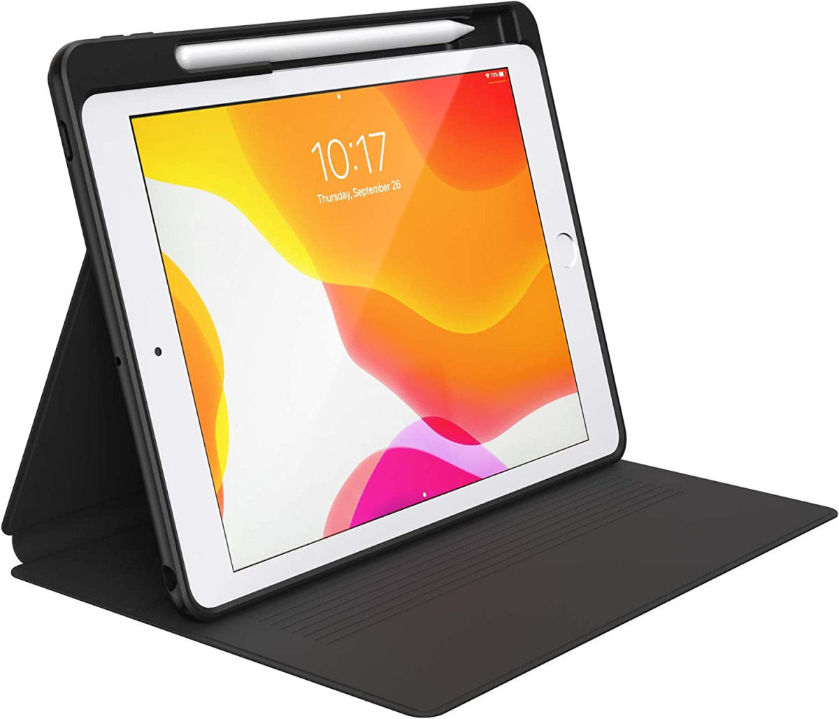 Speck Presidio Pro Folio Apple iPad 10.2 (2019/2020/2021) Hoes Zwart afbeelding 2