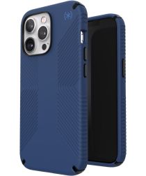 Speck Presidio2 Grip iPhone 13 Pro Hoesje MagSafe Back Cover Blauw
