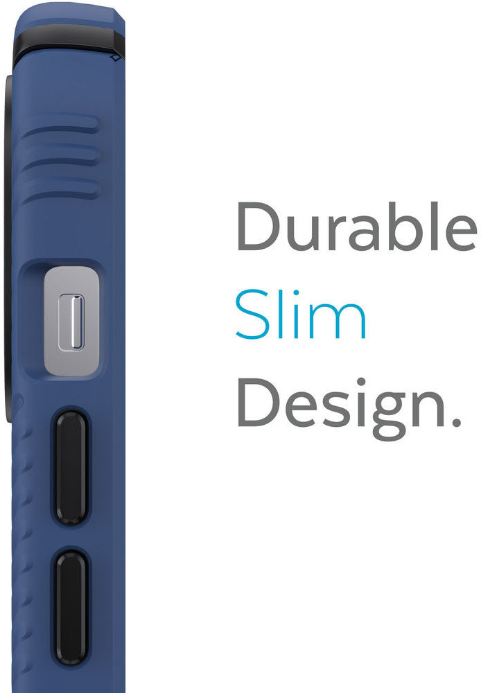 Speck Presidio2 Grip iPhone 13 Pro Hoesje MagSafe Back Cover Blauw afbeelding 9