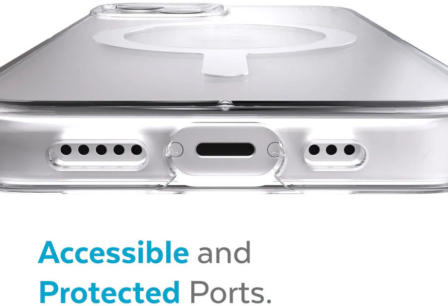 Speck Presidio Perfect Clear iPhone 13 Pro Hoesje MagSafe Transparant afbeelding 10